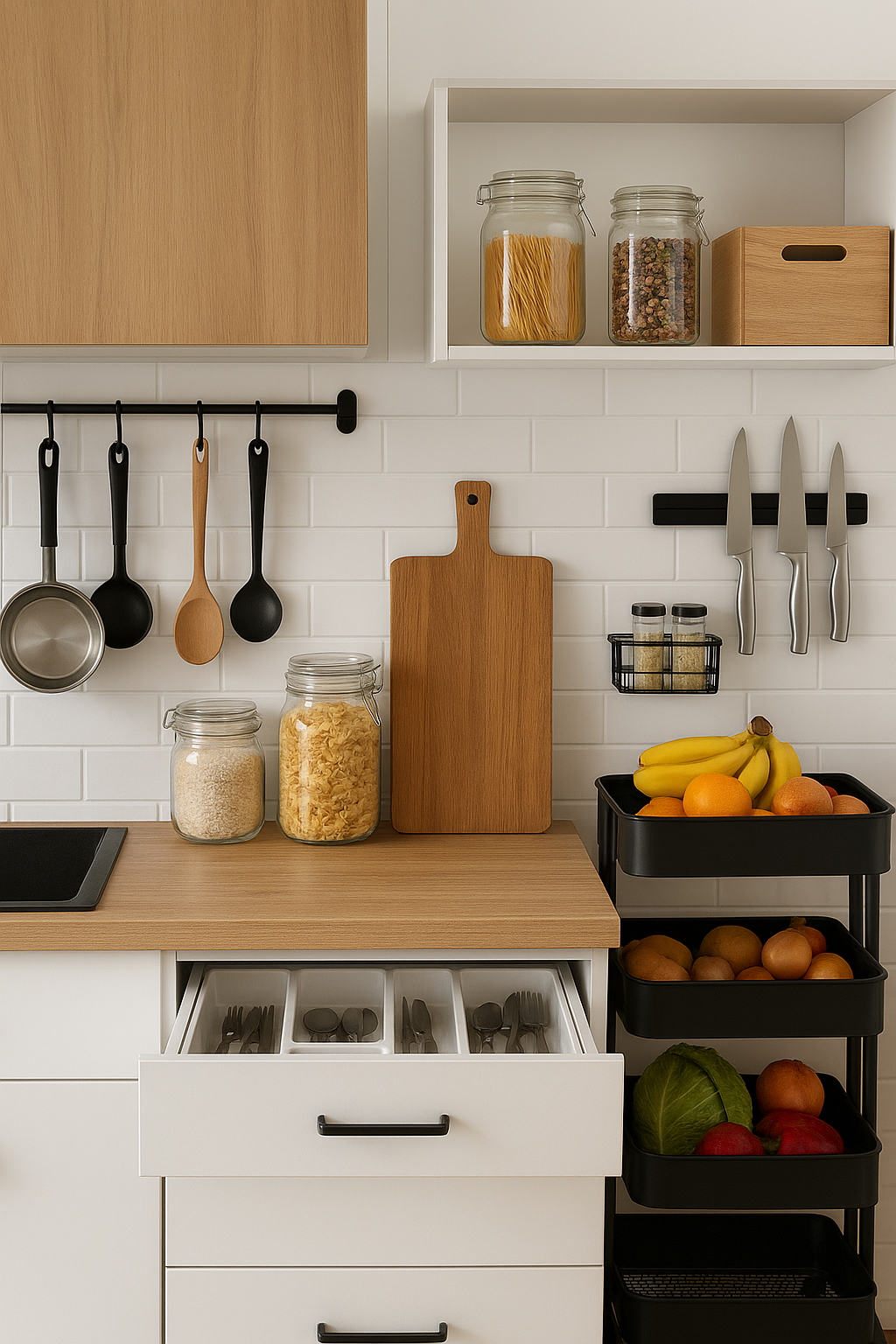 7 Trucos de Organización en la Cocina para Ahorrar Espacio y Tiempo