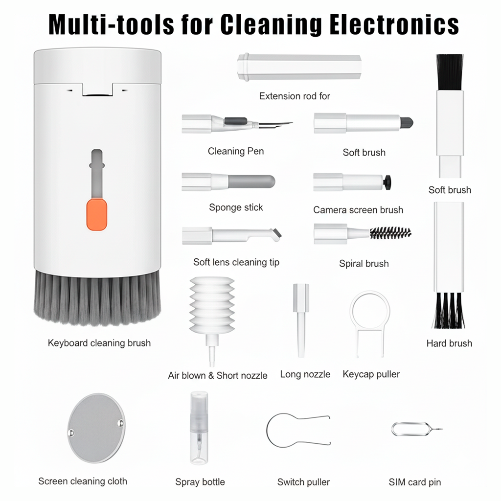 Kit de Limpieza Multifuncional 20 en 1